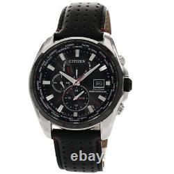 CITIZEN Eco Drive Double Direct Flight Watches AT9065-00E Stainless Steel/Le