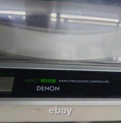 Denon DP-35F Direct Drive Turntable Record Player Fully Automatic Working