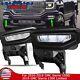 For 2016-2018 Gmc Sierra 1500 Led Fog Lights Front Bumper Driving Lamps Withswitch
