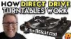 How Direct Drive Turntables Work Ft The Crosley C200