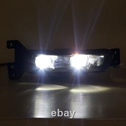 Pair Bumper LED Fog Light Driving Lamp For Dodge Durango SRT 2018-2020 2021 2022