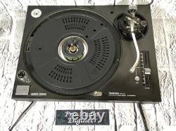 Technics SL-1200MK3D Direct Drive DJ Turntable Black tested cleaned Overhaul