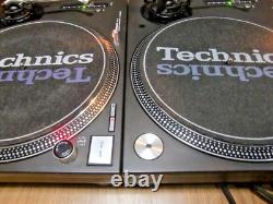 Technics SL-1200MK3D pair Black Direct Drive DJ Turntable 2set