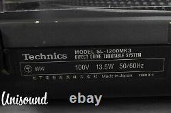 Technics SL-1200MK3 Black Pair Direct Drive DJ Turntables in Good condition