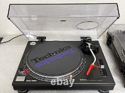 Technics SL-1200MK3 Pair Direct Drive DJ Turntable SL-1200 MK3 Black From Japan