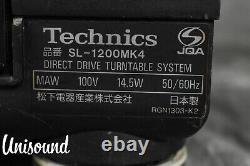 Technics SL-1200MK4 Black Direct Drive Turntable Very Good
