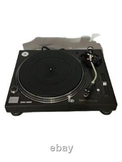 Technics SL-1200MK6 Black Direct Drive DJ Turntable Player Tested Very Good