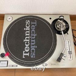 Technics SL-1200 MK3D Black Pair Direct Drive DJ Turntables Set