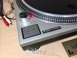 Technics SL-1200 MK3D black Set Direct Drive DJ Turntables Maintained free ship