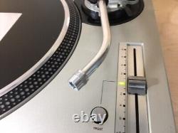 Technics SL-1200 MK3D black Set Direct Drive DJ Turntables Maintained free ship