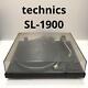 Technics Sl-1900 Direct Drive Automatic Turntable System Black Recordplayer Junk