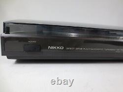 Turntable Linear Direct Drive Nikko NP-750 with Audio Technica AT101EP Cartridge