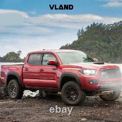 VLAND Full LED Reflector Headlights WithDRL For 2016-21 Toyota Tacoma Front Lamps