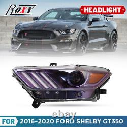 Côté conducteur pour le projecteur de phare HID Xenon LED DRL pour Ford Mustang 2015-17