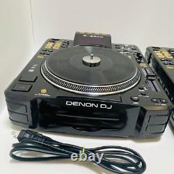 DENON DJ SC3900 Paire de platines à entraînement direct CDJ USB MIDI SC 3900 d'occasion provenant du Japon