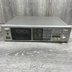Onkyo Integra TA-2066 3 Têtes Lecteur à Entrainement Direct pour Cassette avec Courroies Neuves