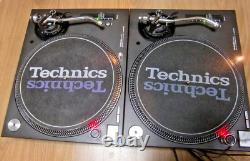 Paire Technics SL-1200MK3D Noir Platine Vinyle DJ à Entraînement Direct 2set