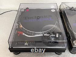Paire de Platines DJ Direct Drive Technics SL-1200MK3 SL-1200 MK3 Noires en provenance du Japon