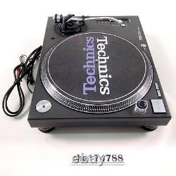 Platine disque Technics SL-1200MK5 noire, entraînement direct DJ, excellent lecteur, Japon F/S