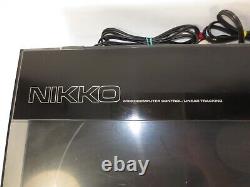 Platine tourne-disque linéaire à entraînement direct Nikko NP-750 avec la cartouche Audio Technica AT101EP