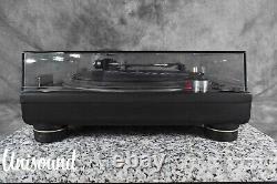 Platine vinyle DJ Technics SL-1200MK5 noire à entraînement direct en très bon état