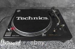Platine vinyle DJ Technics SL-1200MK6-K noire à entraînement direct en très bon état
