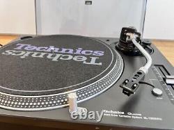Platine vinyle Technics SL-1200MK5 noire à entraînement direct, lecteur DJ excellent, Japon F/S