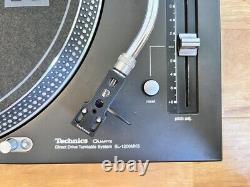 Platine vinyle Technics SL-1200MK5 noire à entraînement direct, lecteur DJ excellent, Japon F/S