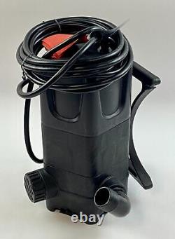 Pompe de cascade Little Giant à entraînement direct, couleur noire, débit de 4100 GPH, modèle WGP-95-PW.