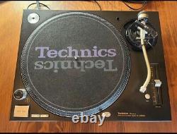 Système de platine DJ Technics SL-1200MK6 noire à entraînement direct SL-1200 MK6 utilisée JP
