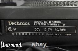 Technics SL-1200MK3 Platine vinyle DJ à entraînement direct en noir, très bon état