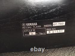 Yamaha GT-750 Platine Vinyle à Entraînement Direct Équipement Audio en provenance du Japon